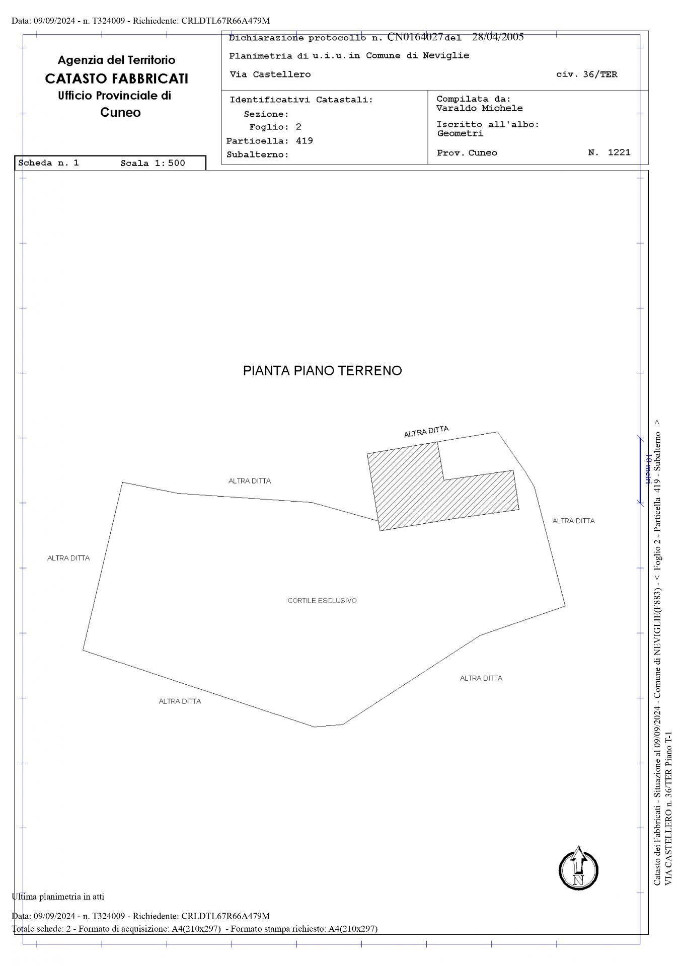 Foto 47 - Rustic via Castellero
 
36/ter, Neviglie - floor plans 1