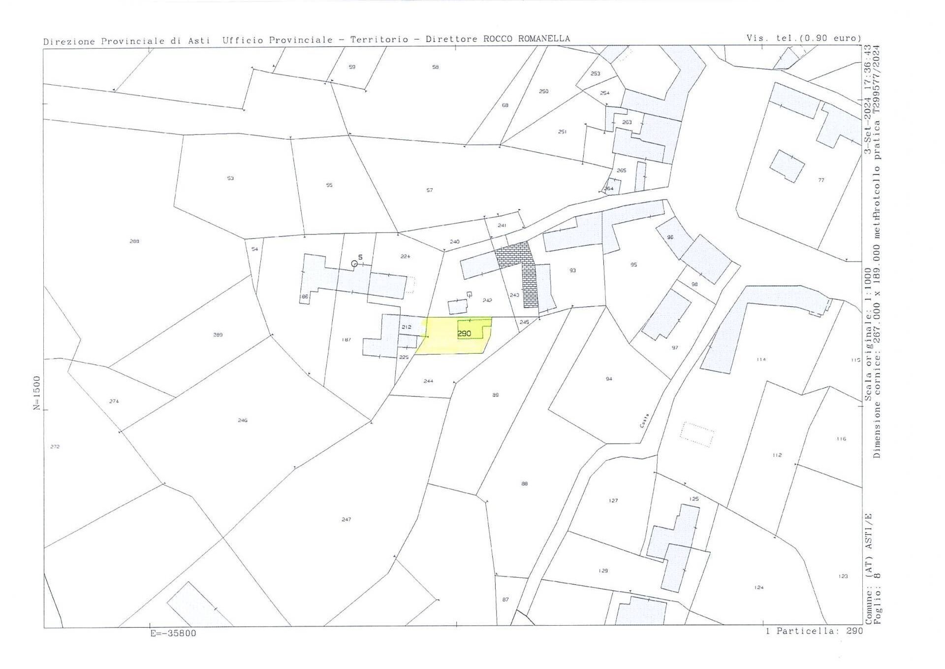Foto 41 - Casa indipendente frazione Sessant
 
34A, Asti - planimetria 1
