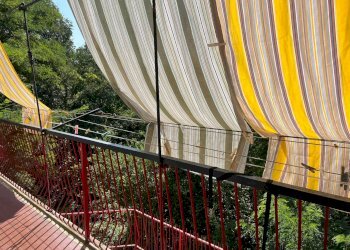 Balcone che collega cucina e soggiorno - Casa indipendente frazione Sessant
 
34A, Asti - foto 14