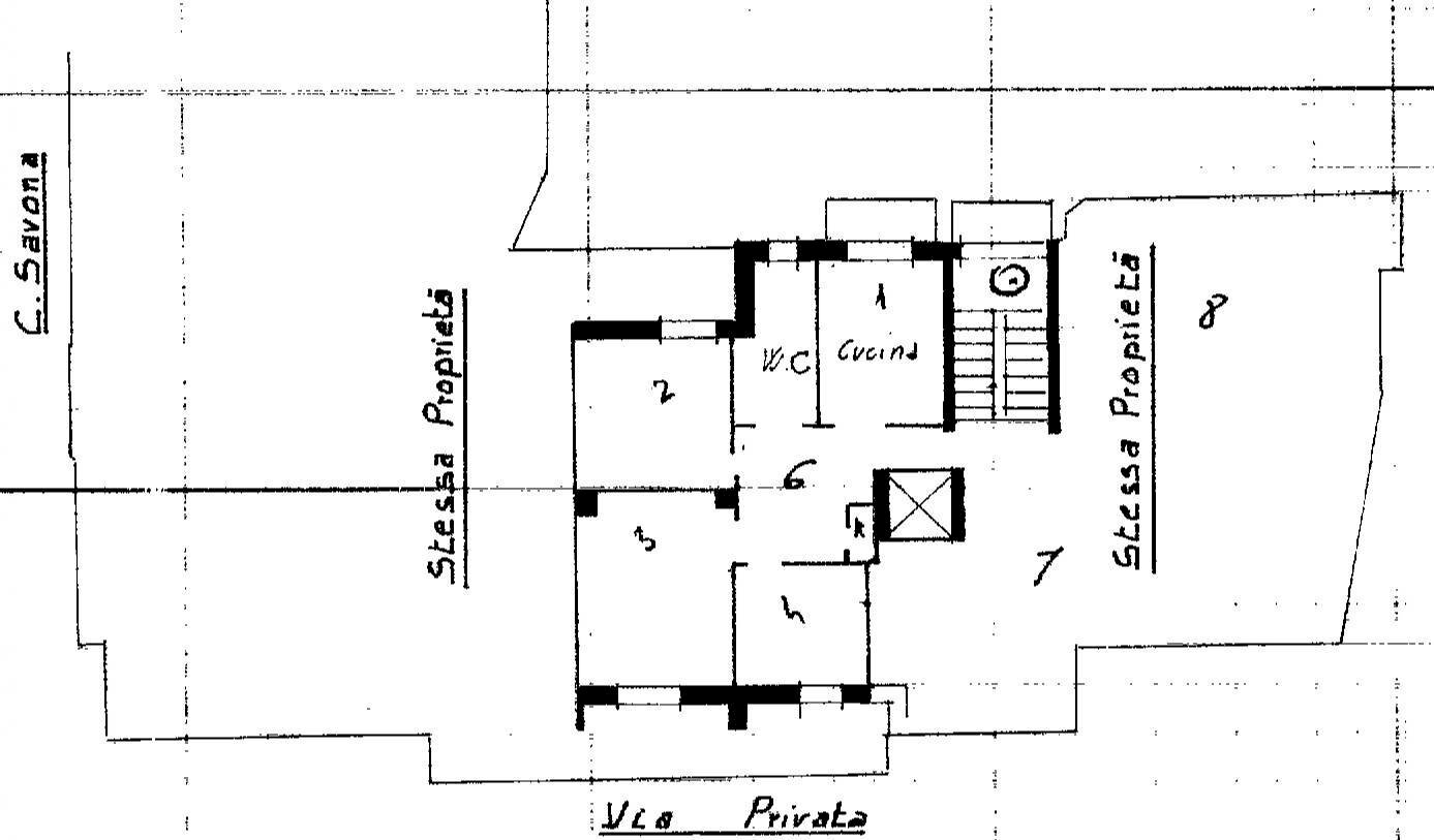 Foto 11 - Appartamento Corso Savona
 
285, Asti - planimetria 1