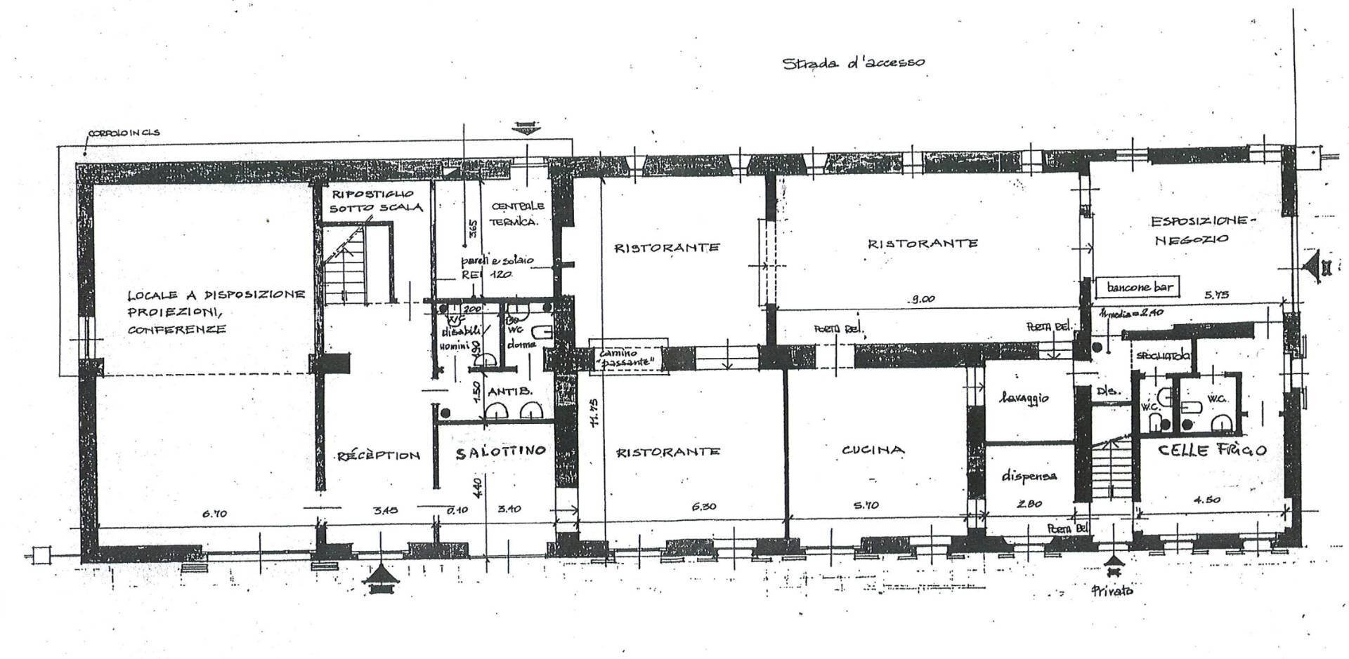 Planimetria piano terra - Azienda agricola strada Zucca
 
snc, Murisengo - planimetria 1