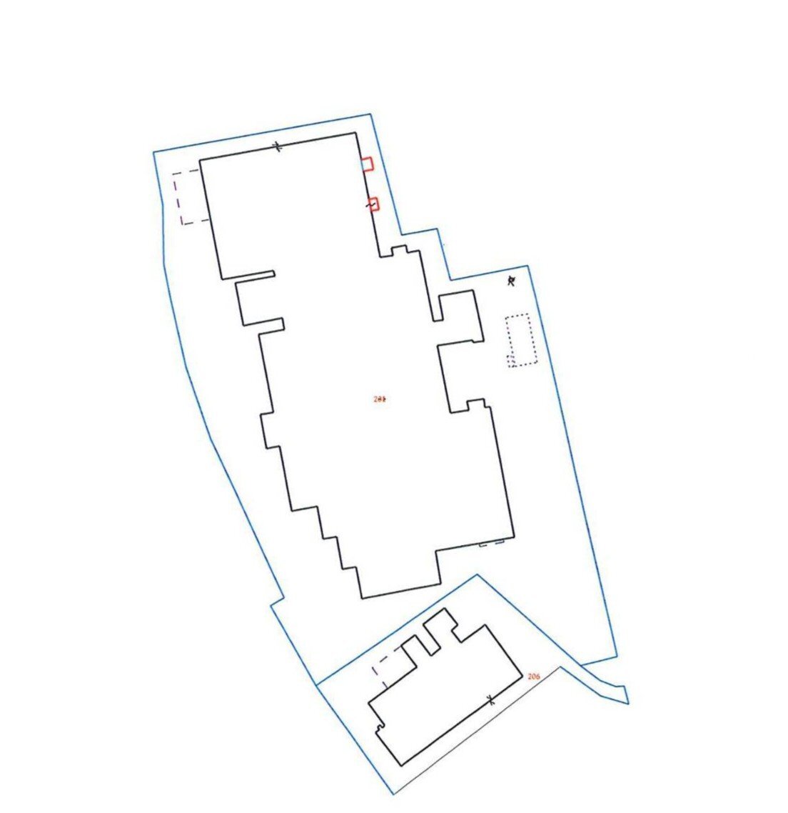 Foto 9 - Magazzino strada Statale
 
99, Castell'Alfero - planimetria 1