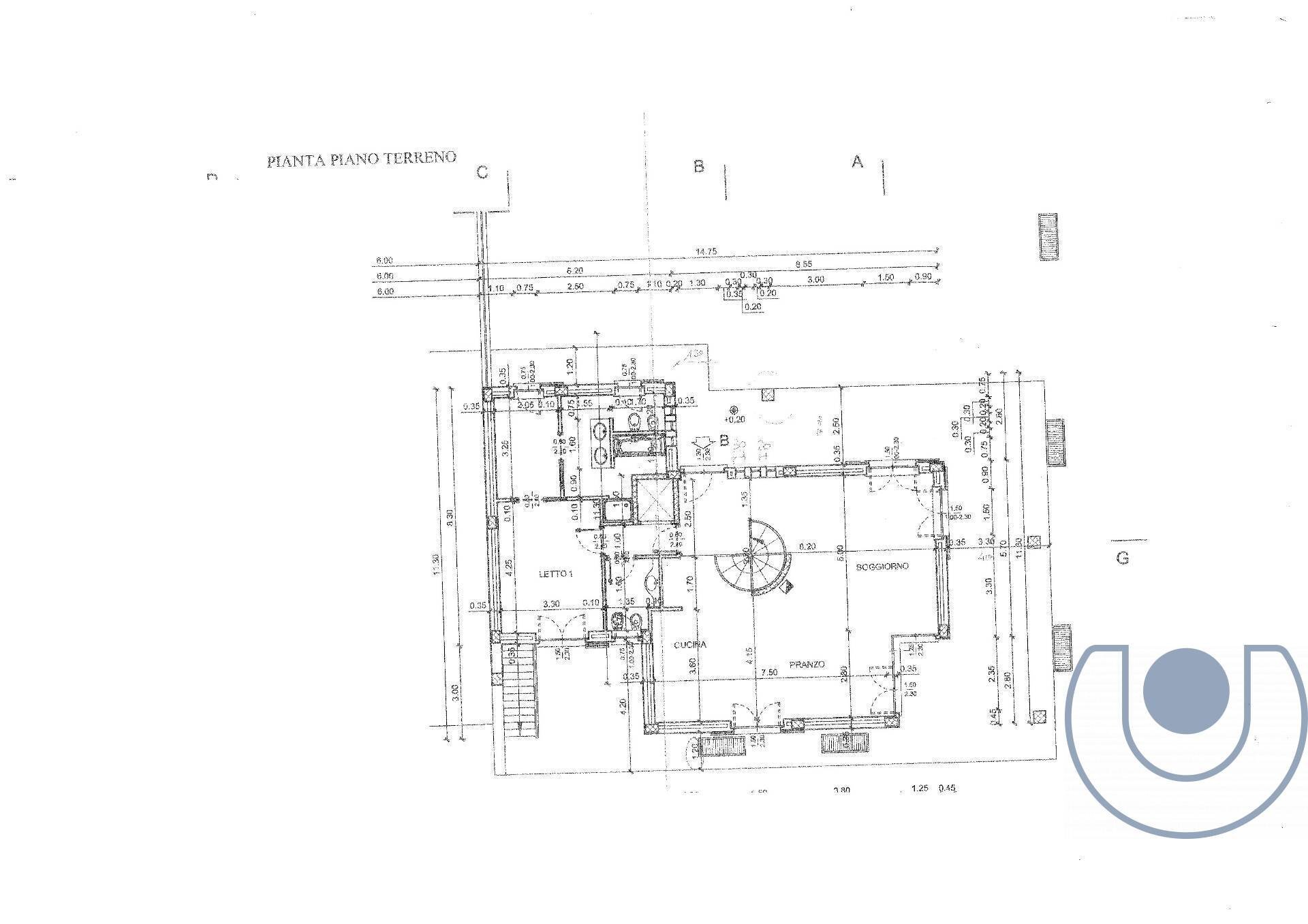 Foto 40 - Villa Strada Cassano, Cambiano - floor plans 1