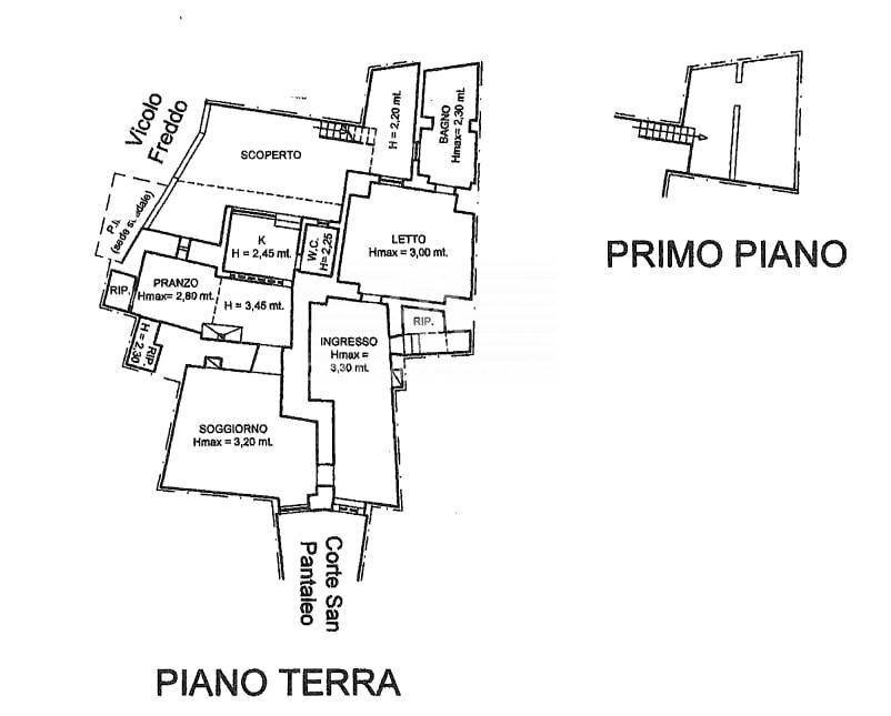 Foto 19 - Casa indipendente Corte San Pantaleo
 
6, Galatina - planimetria 1