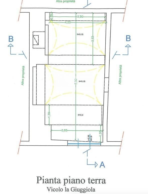 Foto 36 - Casa indipendente Vicolo La Giuggiola
 
33, Copertino - planimetria 1