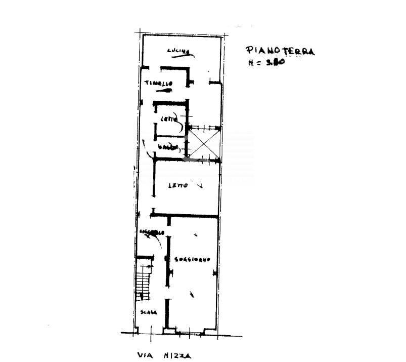 Foto 42 - Independent house Via Nizza
 
53, Galatina - floor plans 1