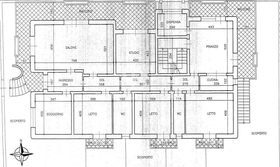 Foto 59 - Villa Via Delle Rose
 
10, Galatina - floor plans 1