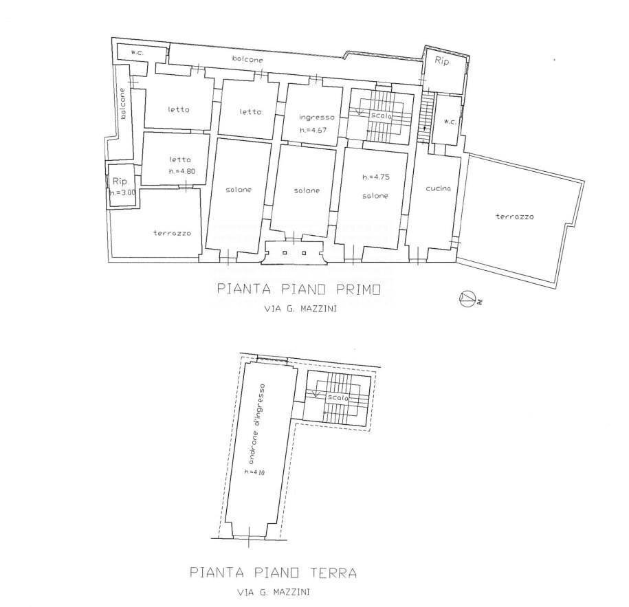Foto 41 - Villa Via Giuseppe Mazzini
 
16, Giuggianello - planimetria 1