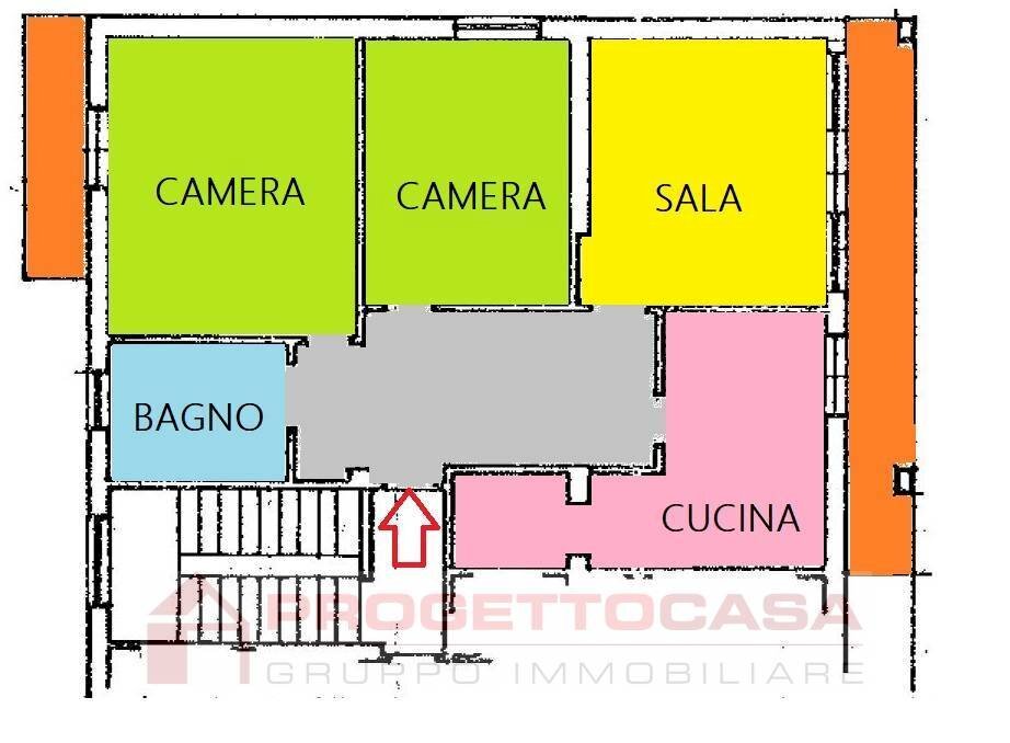 Foto 15 - Appartamento VIA MAZZINI
 
34, Monteprandone - planimetria 1