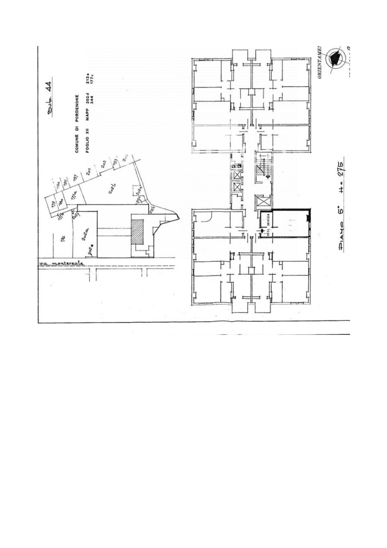 Foto 14 - Monolocale via montereale
 
0, Pordenone - planimetria 1