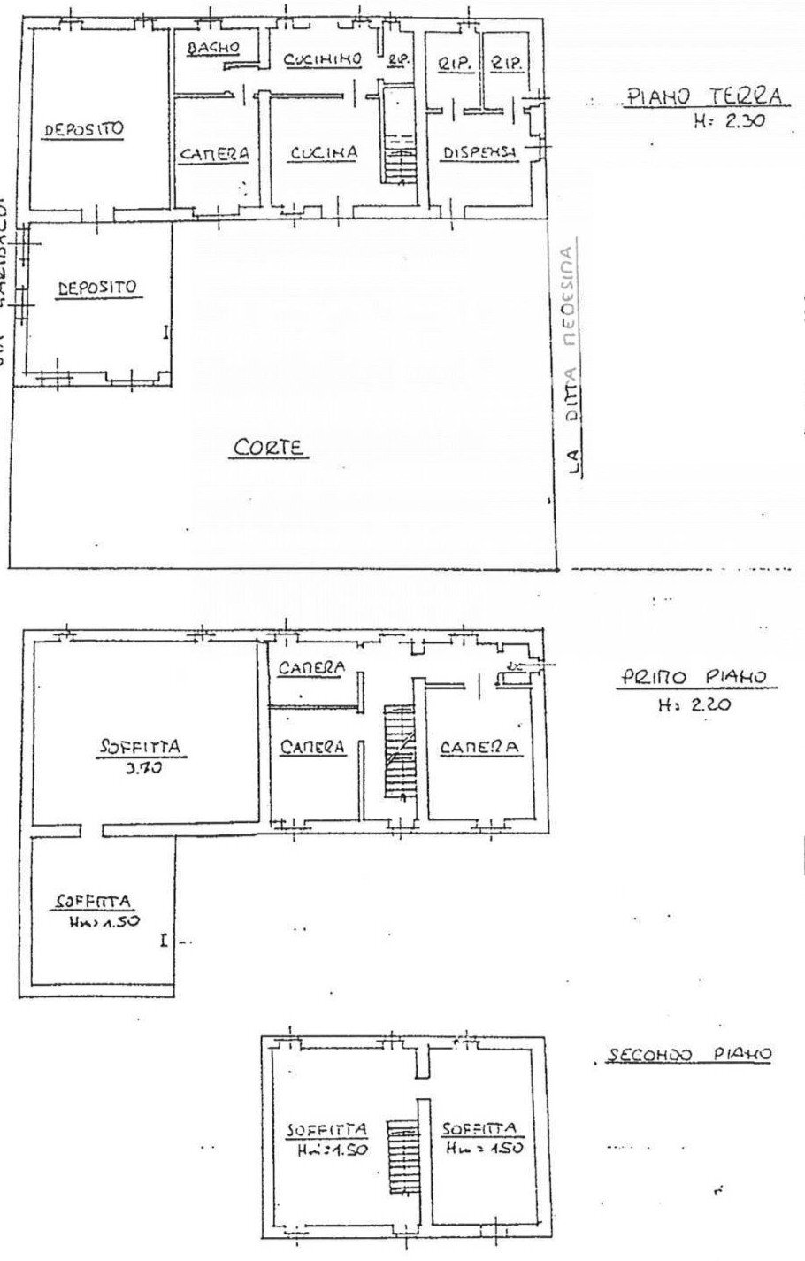Foto 15 - Independent house Via Dell'Orto, Vivaro - floor plans 1