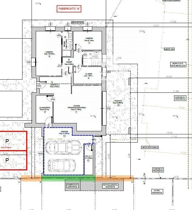 Foto 14 - Independent house via Piave, Pordenone - floor plans 1