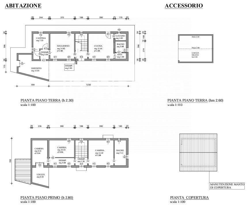 Foto 14 - Villa Chions, Chions - floor plans 1