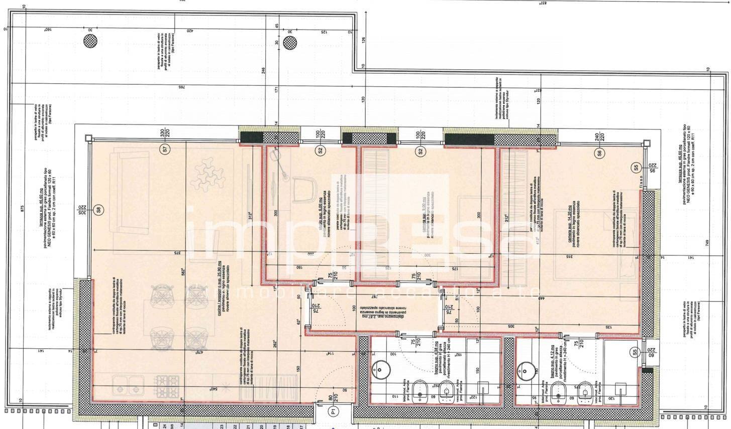 Foto 14 - Trilocale Lignano Sabbiadoro - planimetria 1