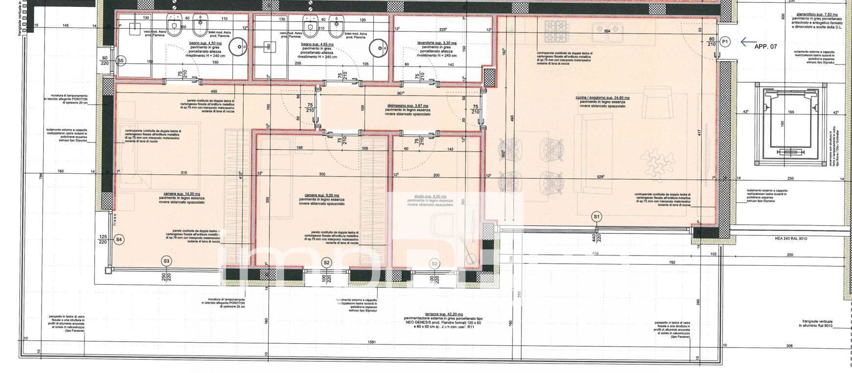 Foto 14 - Three-room apartment Lignano Pineta, Lignano Sabbiadoro - floor plans 1