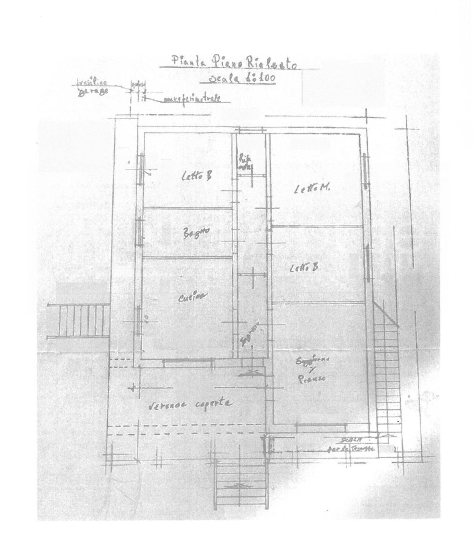Foto 31 - Villa Via Scalelle, Gallipoli - planimetria 1