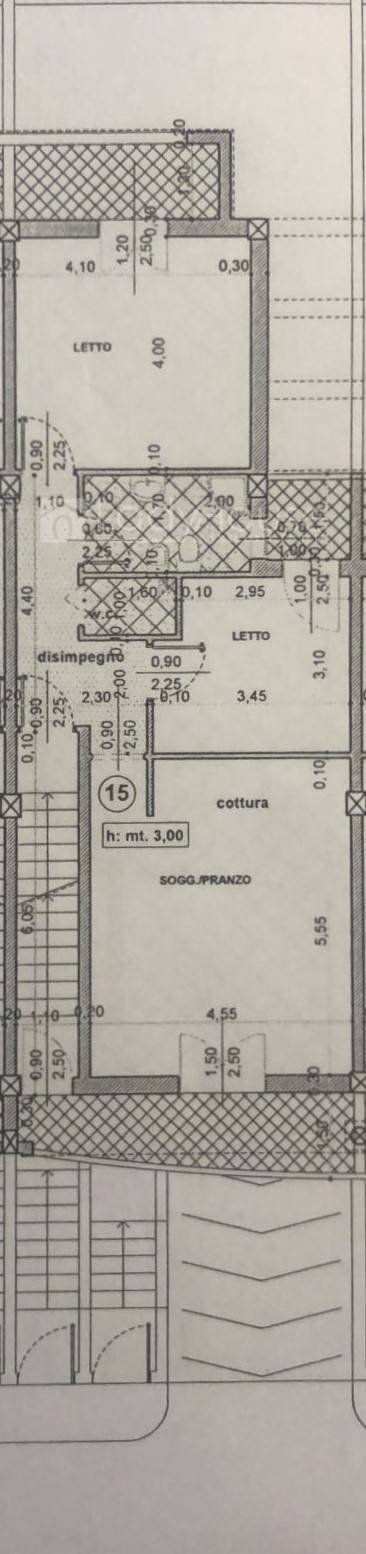 Foto 2 - Casa semi indipendente Via Soletum, Alezio - planimetria 1