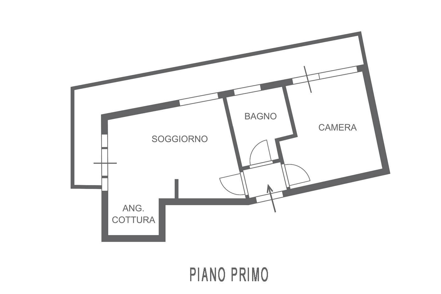 Foto 17 - Two-room apartment viale trieste
 
80, Pesaro - floor plans 1