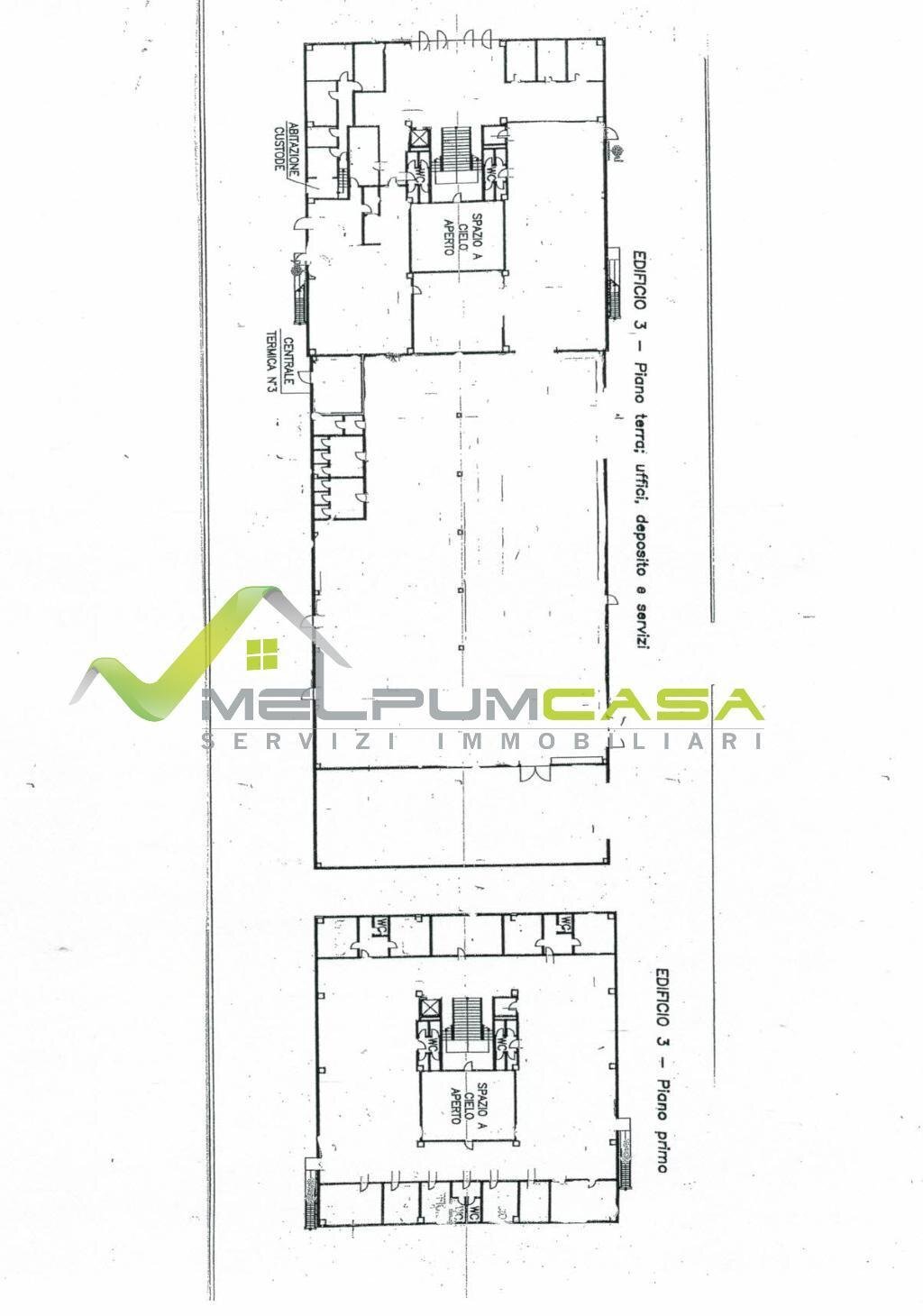 Foto 10 - Office Via Monte Grappa
 
10, Tribiano - floor plans 1