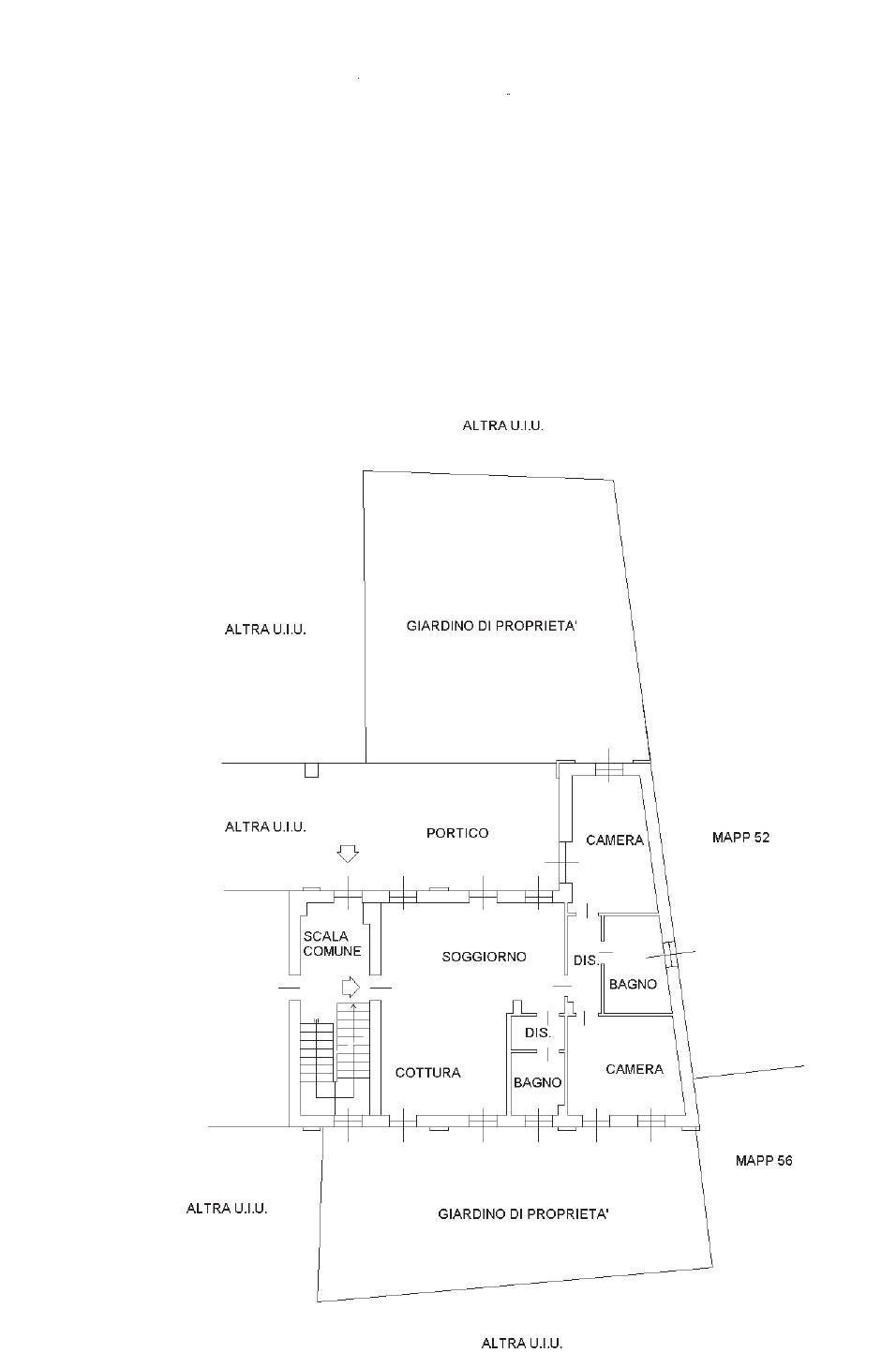 Foto 15 - Three-room apartment Via Giuseppe Garibaldi, Rodano - floor plans 1