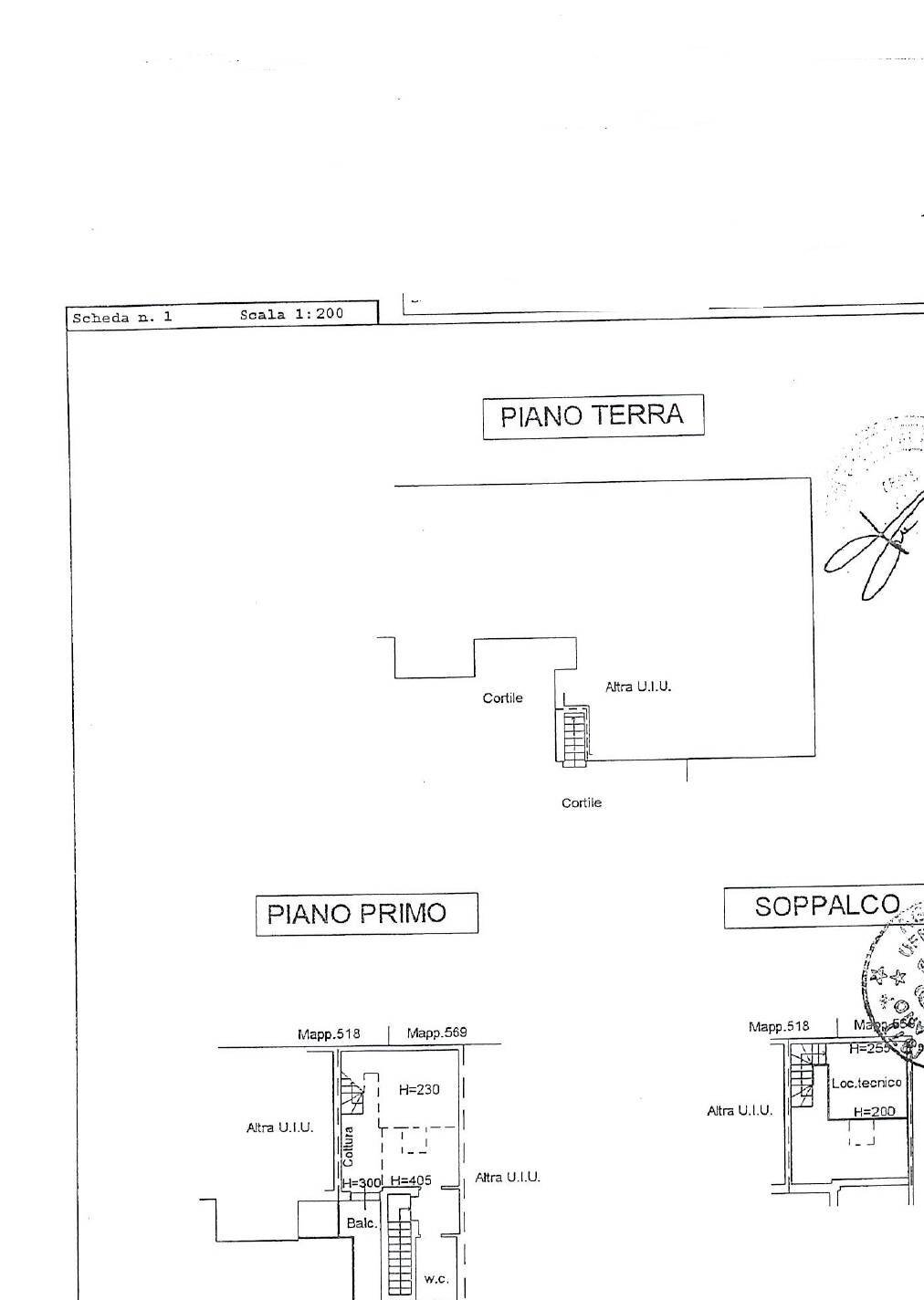 Foto 10 - Appartamento Via S. Antonio
 
39, Melzo - planimetria 1