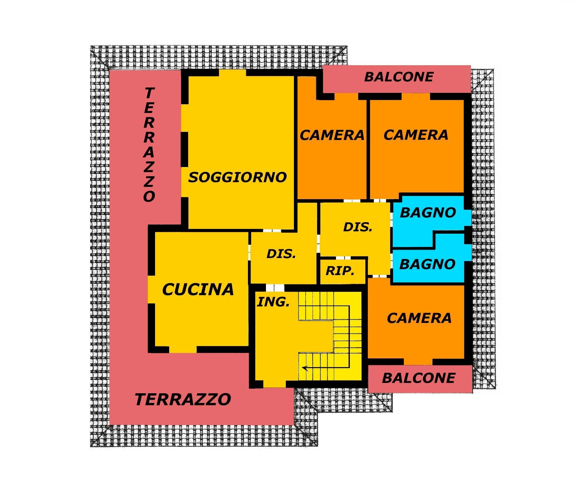 Foto 18 - Villa Via Casanova
 
9, Melzo - planimetria 1