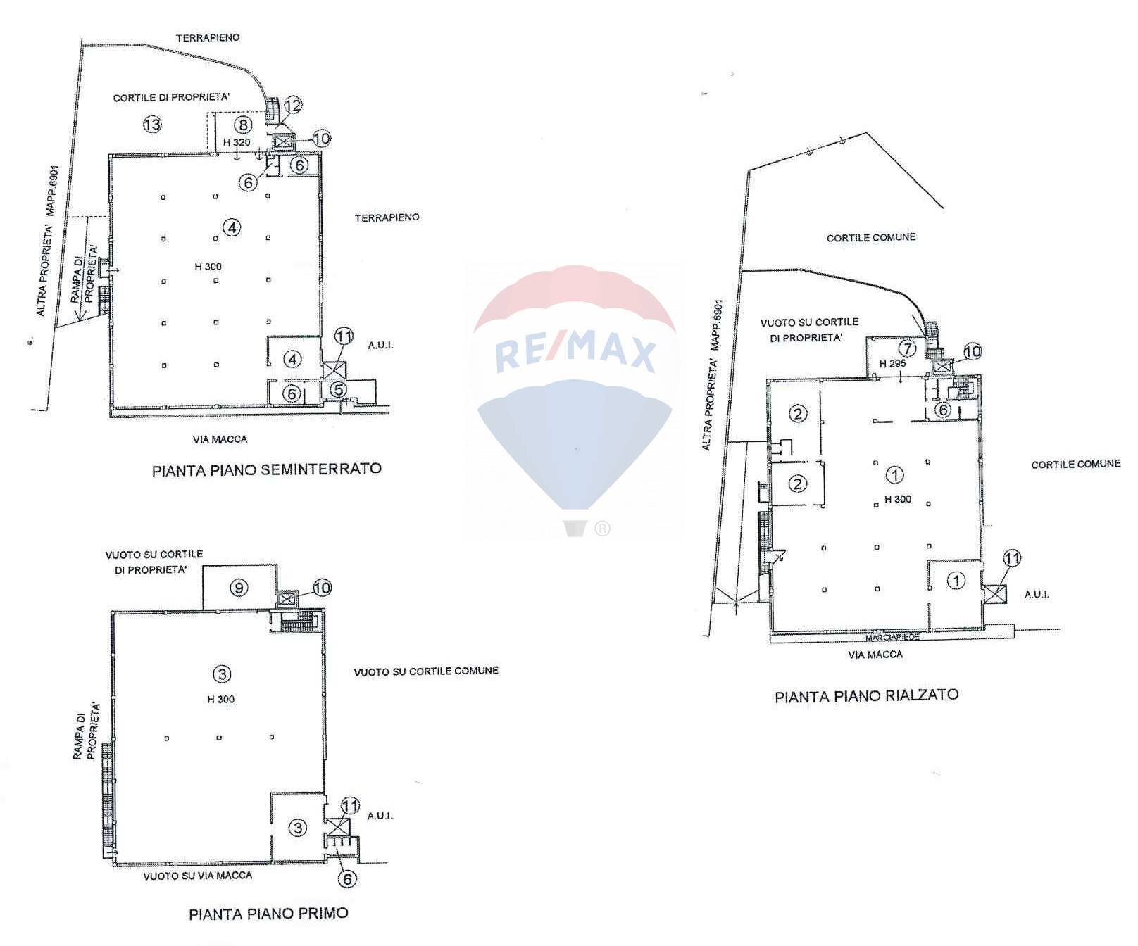 Pianta 2D - Locale Commerciale Busto Arsizio - planimetria 1