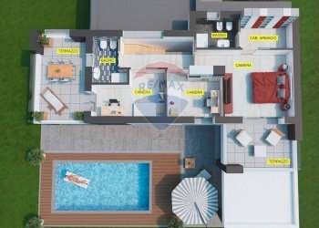 Pianta 3D - Villa Brebbia - foto 2