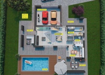 Pianta 3D - Villa Brebbia - foto 16