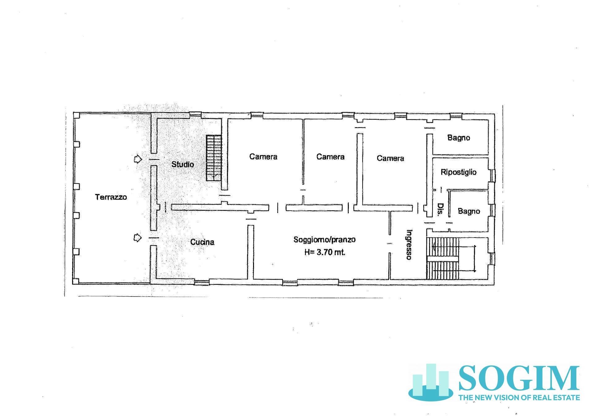 Foto 26 - Stabile - Palazzo via Milano
 
13, Marzano - planimetria 1
