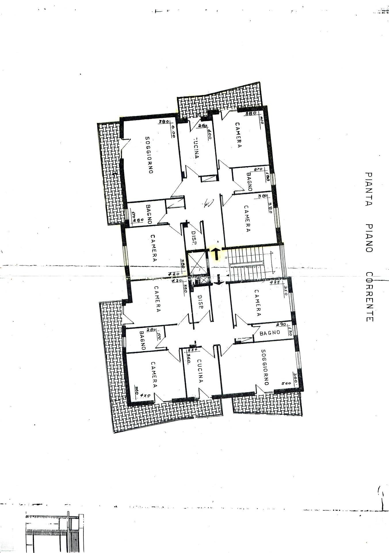 Foto 11 - Appartamento CENTRO, Chiavari - planimetria 1