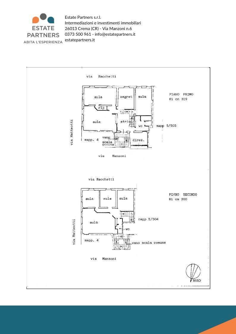 Foto 25 - Office Via Manzoni
 
6, Crema - floor plans 1
