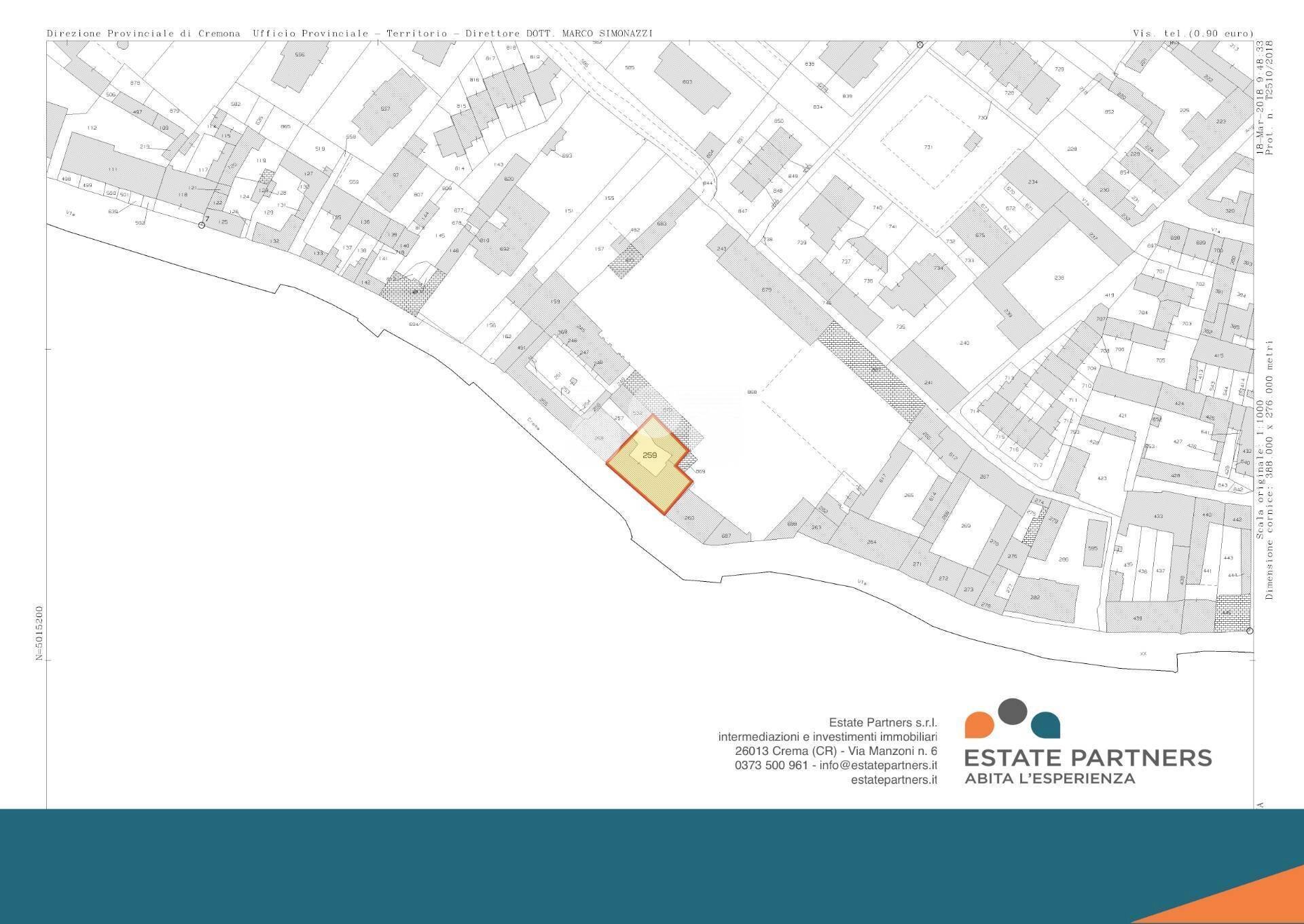 Foto 11 - Casa indipendente Via Crema
 
3, Soresina - planimetria 1