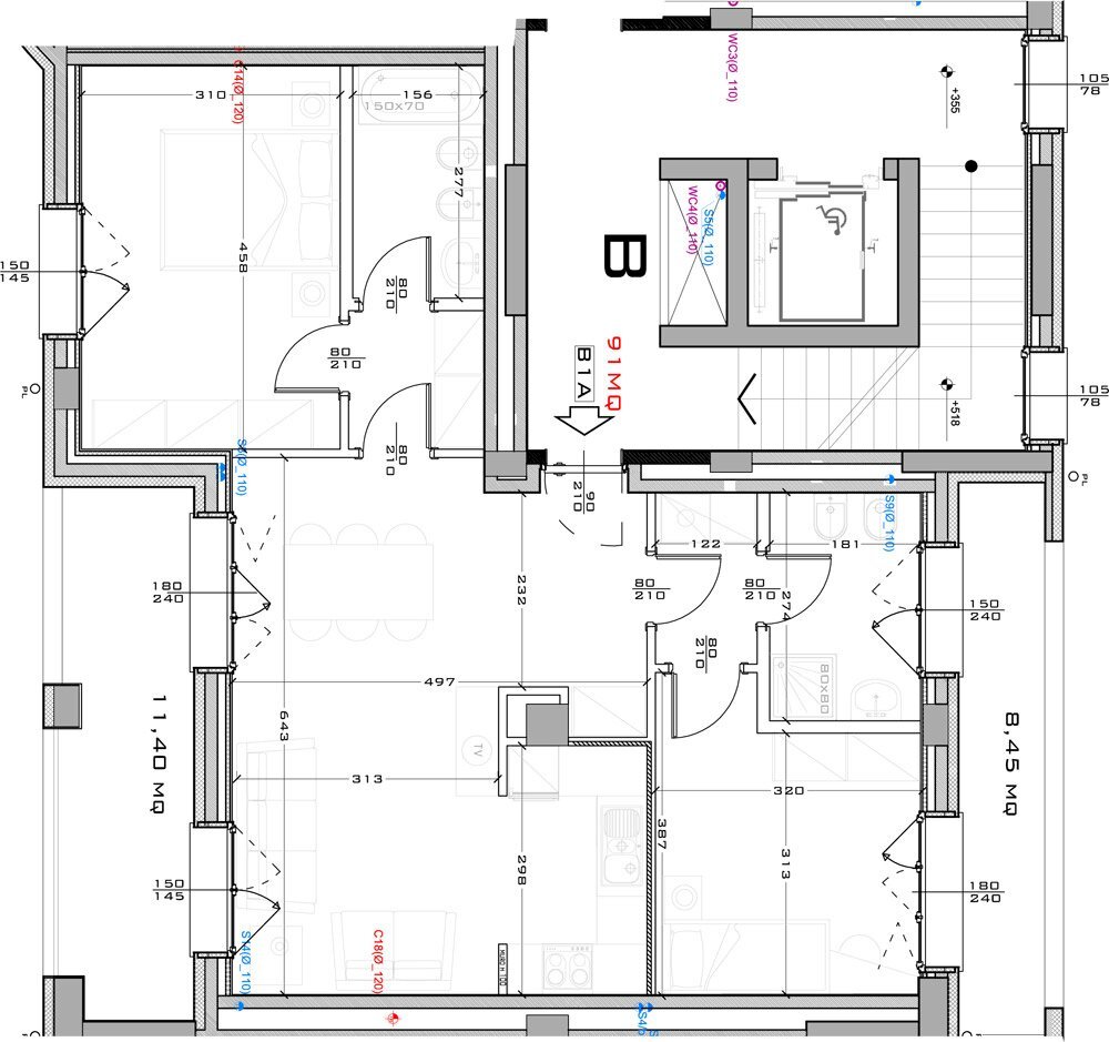 Foto 18 - Appartamento Via Varese, Gallarate - planimetria 1
