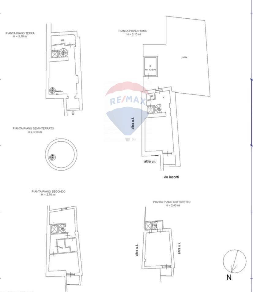 Pianta 2D - Quadrilocale Via Iaconti
 
snc, Vietri sul Mare - planimetria 1