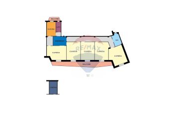 Pianta 2D - Appartamento Via Manzoni
 
216, Napoli - foto 3