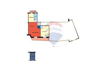 Pianta 2D - Appartamento Via Manzoni
 
216, Napoli - foto 9