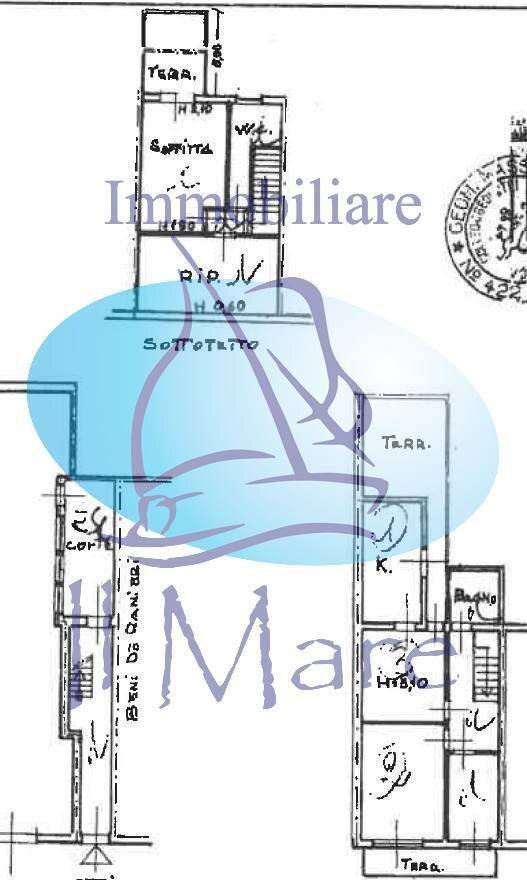 Foto 39 - Appartamento VIA MATTEOTTI, Viareggio - planimetria 1