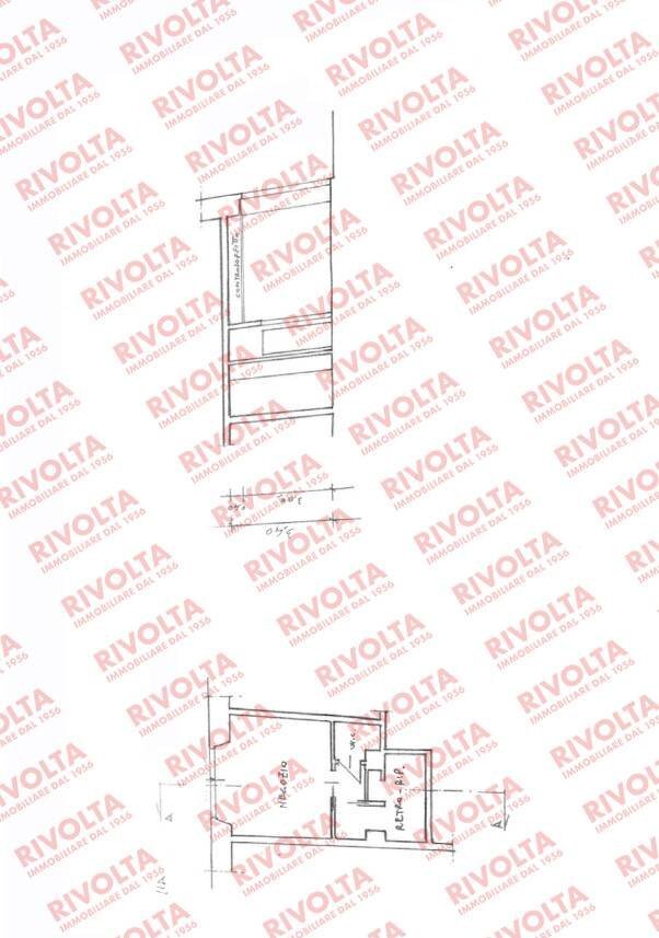 Foto 6 - Locale Commerciale Via Barberini, Roma - planimetria 1