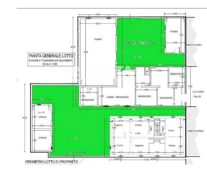 Foto 7 - Casa indipendente via prile, Grosseto - planimetria 1