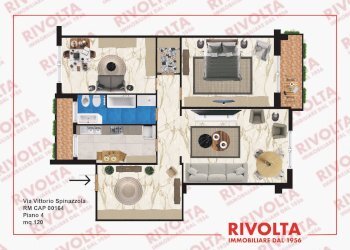 Foto 46 - Trilocale Via Vittorio Spinazzola, Roma - foto 46