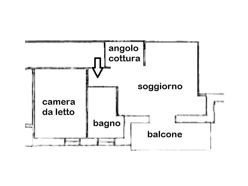 Foto 15 - Bilocale Via Morando
 
2, Albisola Superiore - planimetria 1