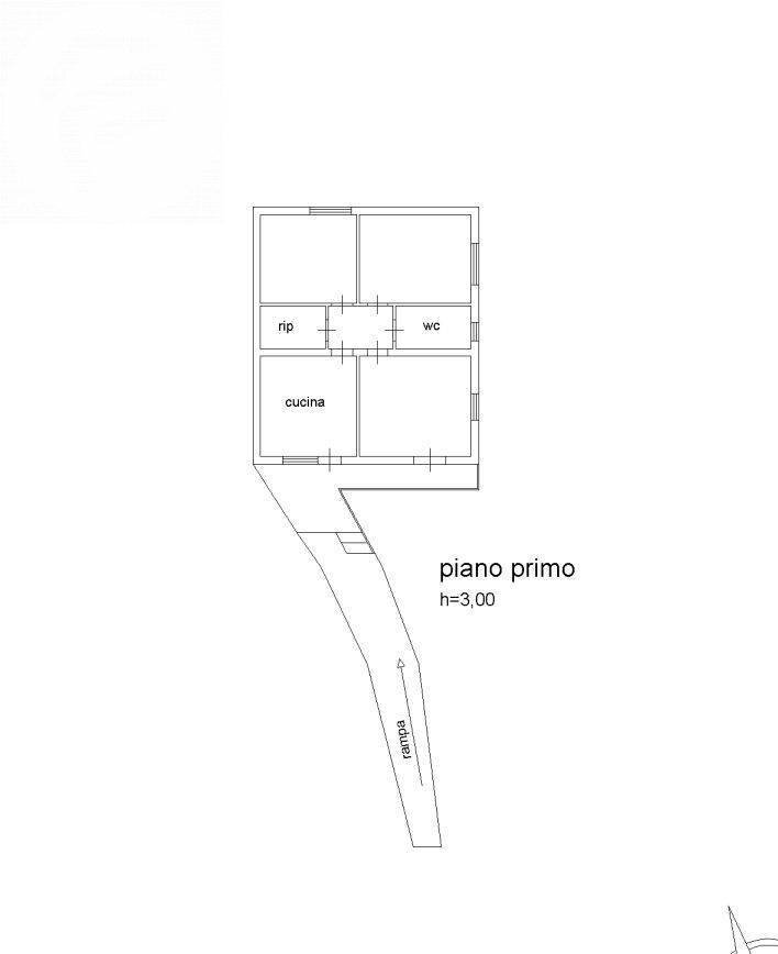 scheda catastale su richiesta - Villa Via Lenzetti, Montignoso - floor plans 1