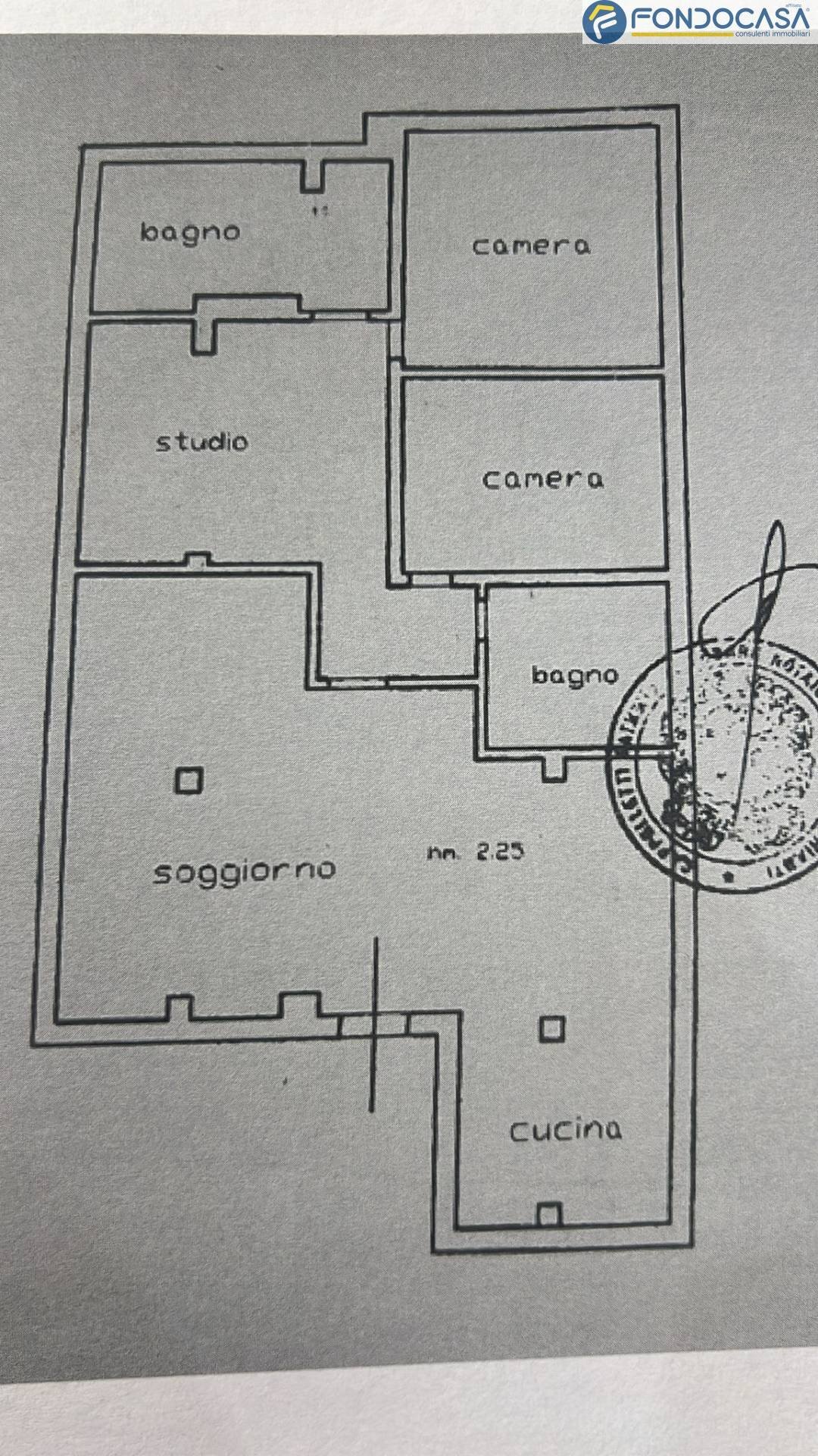 planimetria - Four-room apartment via treviso, Massa - floor plans 1