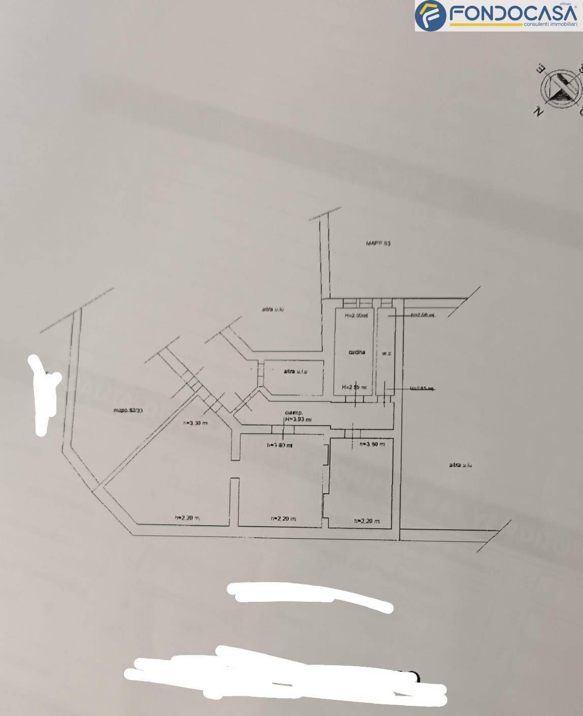 scheda catastale - Appartamento via mazzini, Carrara - planimetria 1