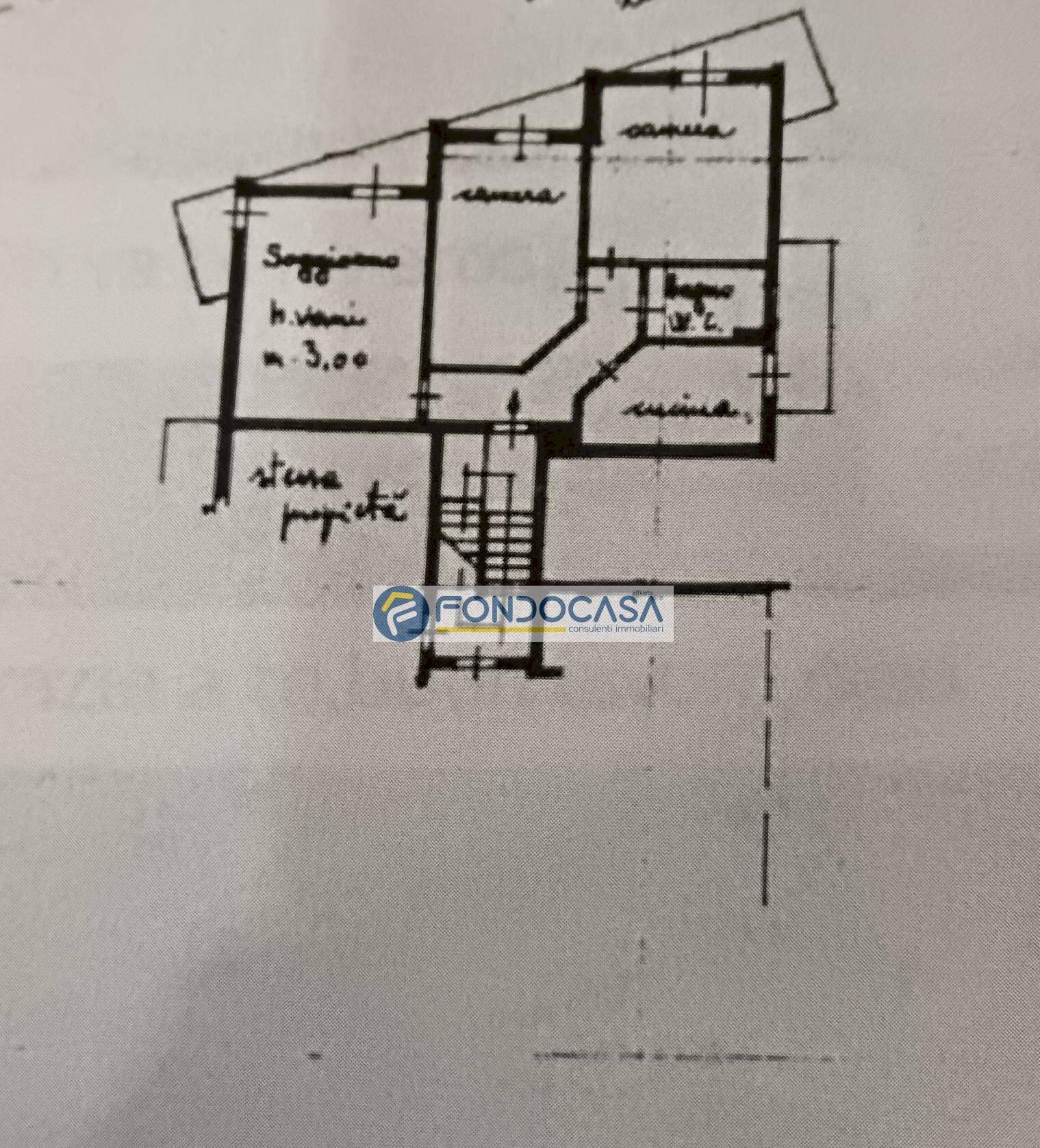 scheda catastale - Four-room apartment via parma, Sarzana - floor plans 1