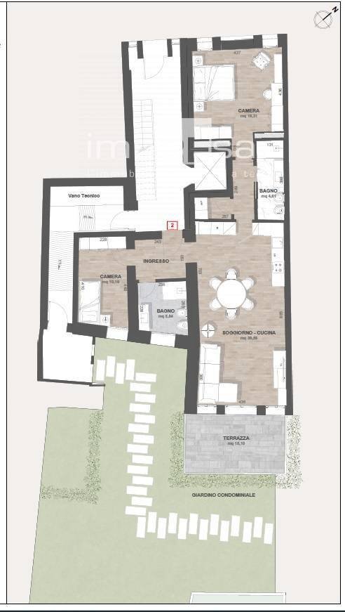 Foto 8 - Appartamento PIAZZA DUOMO, Treviso - planimetria 1