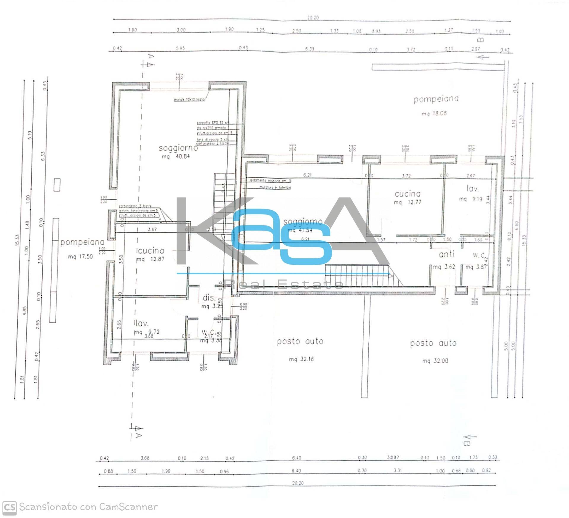 Foto 17 - Villa a Schiera Via Schiavonesca, Giavera del Montello - planimetria 1