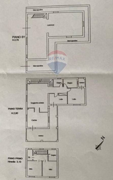 Pianta 2D - Villa Monterosi - planimetria 1