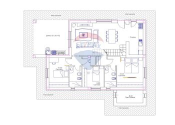 Pianta 2D - Villa VIA DELL'ENTE, Formello - foto 30